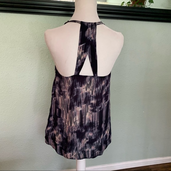 Rebecca Minkoff silk watercolor top size small - Picture 4 of 8